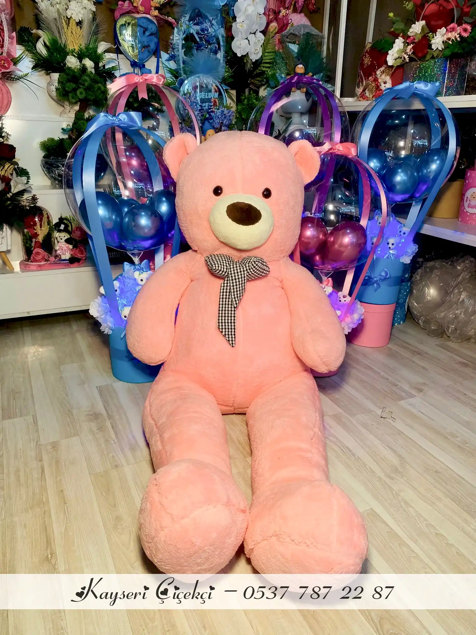 180 Cm Dev Peluş Ayı