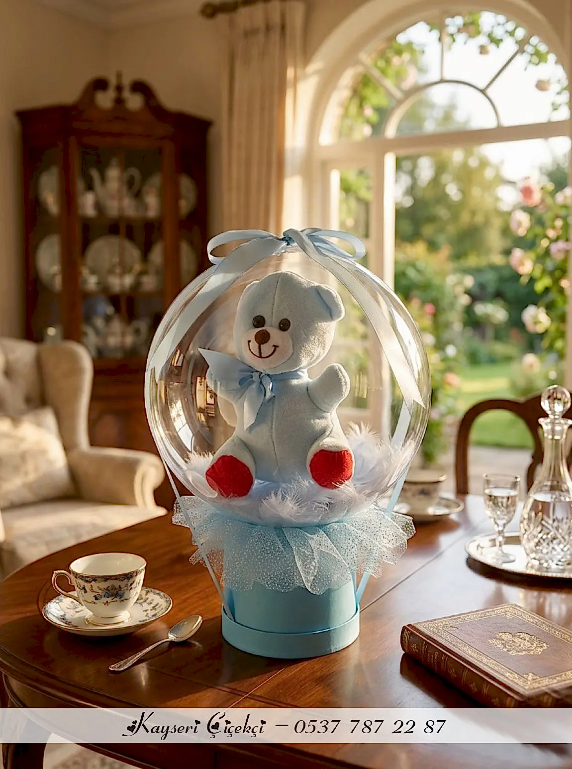 Mavi Balon Ayıcık
