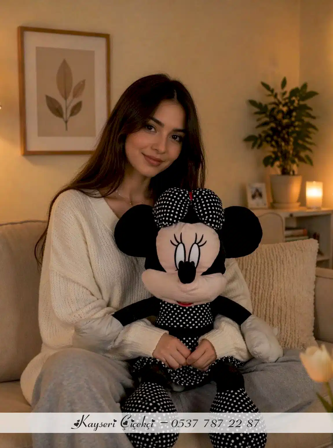 Mickey Mouse 100 Cm  Peluş