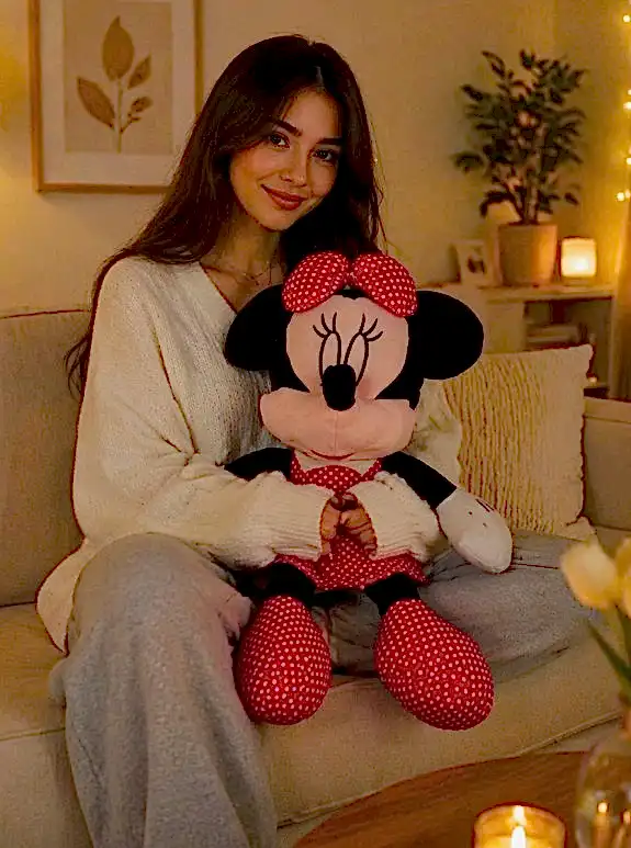 Mickey Mouse 100 Cm Pembe Peluş